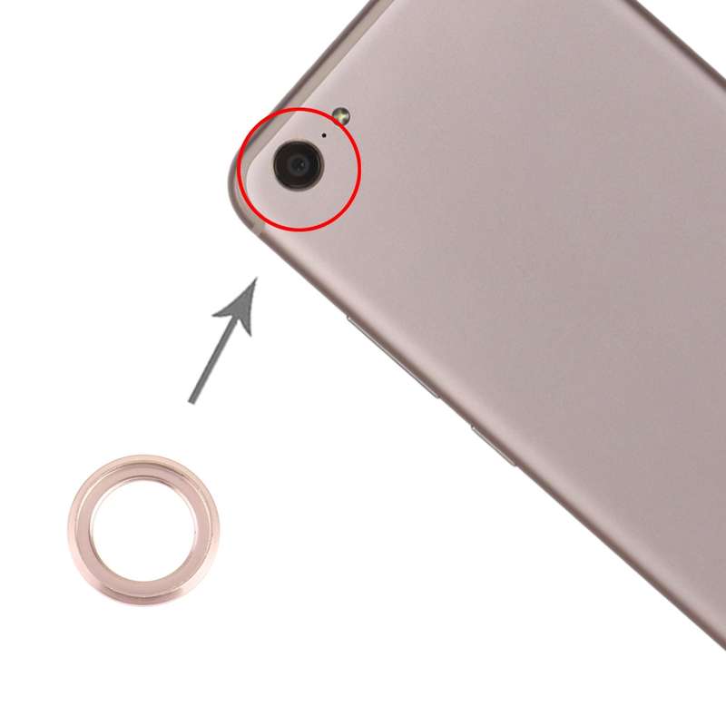 For OPPO Watch3 42mm 1 Pair 20mm Metal Watch Band Connector(Gold)