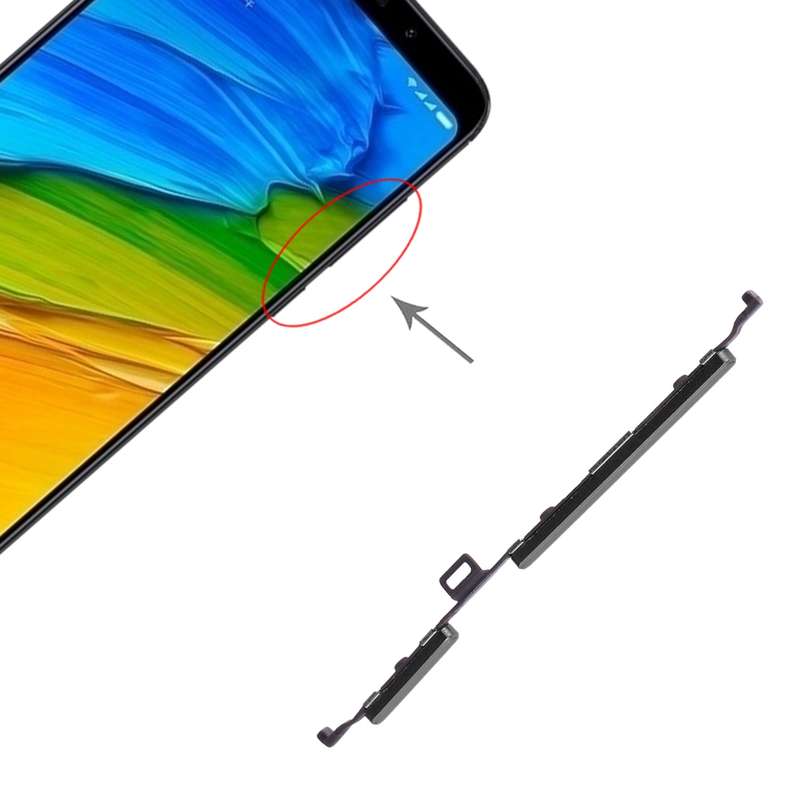 Power Button and Volume Control Button for Xiaomi Redmi 5 Plus(Pink)