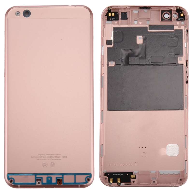 For Xiaomi Mi 5c Battery Back Cover(Black)