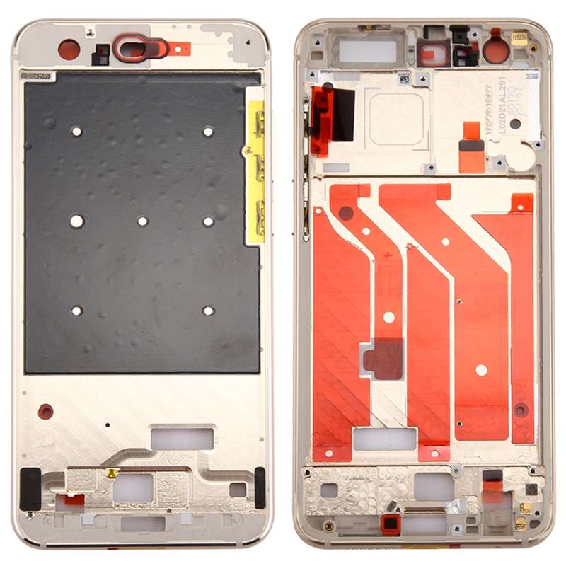 For Huawei Honor 9 Front Housing LCD Frame Bezel Plate(Black)