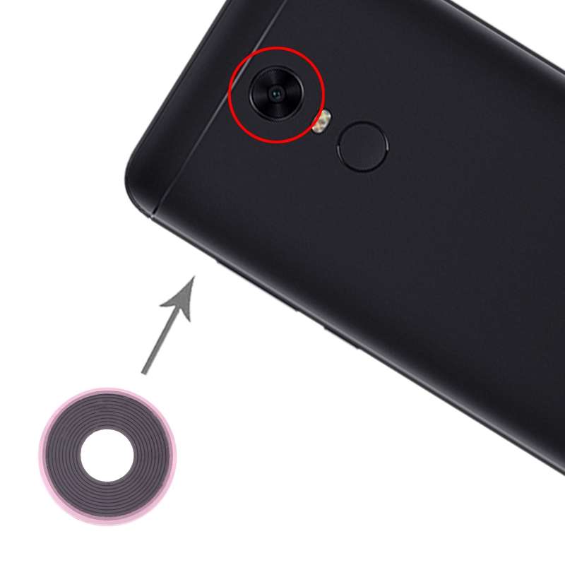 10 PCS Camera Lens Cover for Xiaomi Redmi 5 Plus(Black)