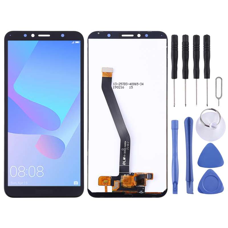 OEM LCD Screen for Huawei Y6 Prime (2018) with Digitizer Full Assembly (Black)