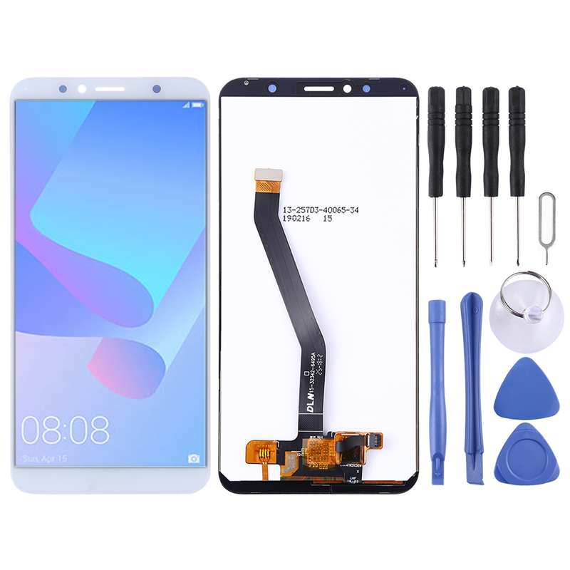 OEM LCD Screen for Huawei Y6 Prime (2018) with Digitizer Full Assembly (Black)
