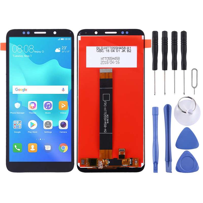 OEM LCD Screen for Huawei Y5 Prime (2018) with Digitizer Full Assembly (White)