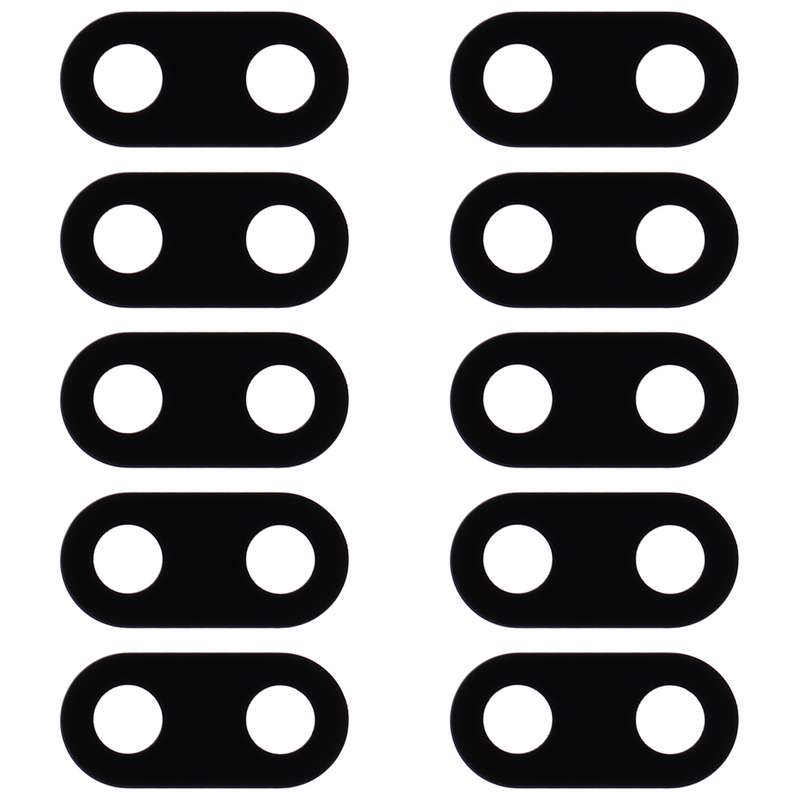 For Meizu X8 10pcs Back Camera Lens