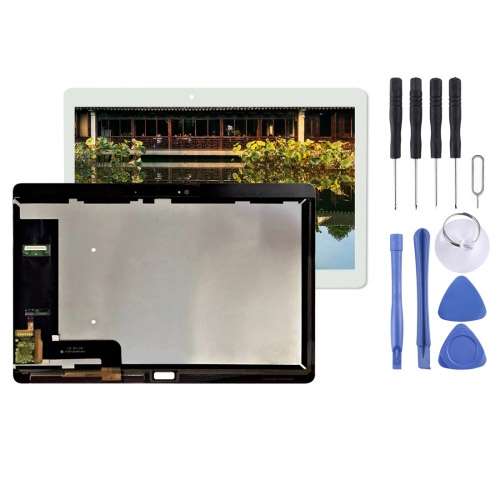 OEM LCD Screen for Huawei MediaPad M2 10.0 M2-A01L M2-A01W with Digitizer Full Assembly (White)