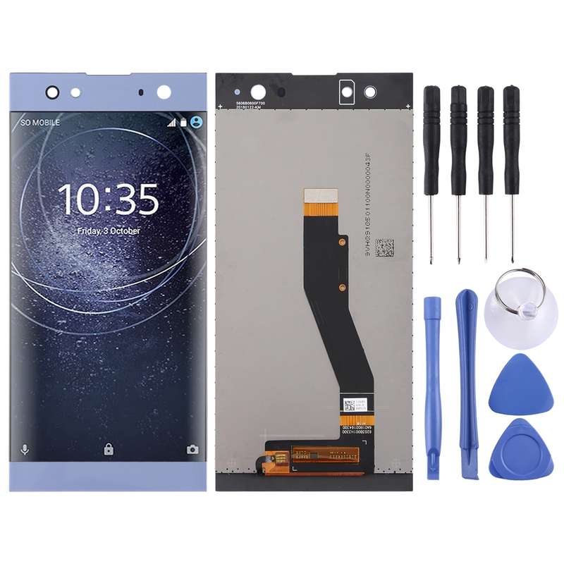 OEM LCD Screen for Sony Xperia XA2 Ultra with Digitizer Full Assembly(Blue)
