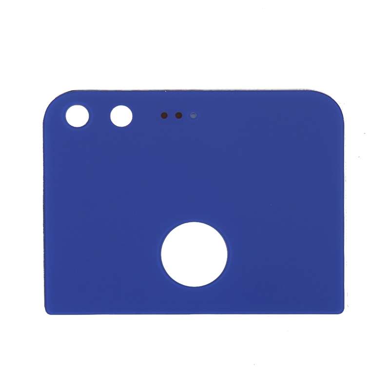 Glass Back Cover for Google Pixel / Nexus S1 (Upper Part)(Black)