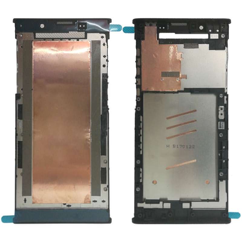 Front Housing LCD Frame Bezel for Sony Xperia L1 (White)