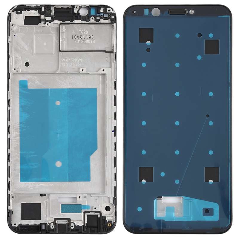 Front Housing LCD Frame Bezel for Huawei Nova 2 Lite / Y7 Prime (2018)(Black)