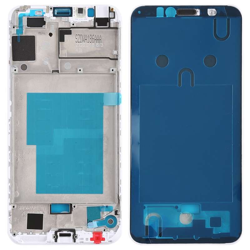 Front Housing LCD Frame Bezel for Huawei Honor Play 7A(Black)
