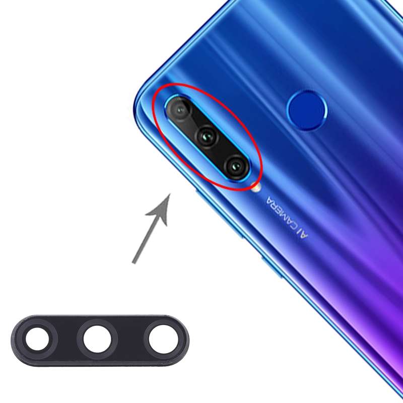 For Huawei Honor 20i / Honor 10i / Honor 20 Lite Camera Lens Cover (Black)