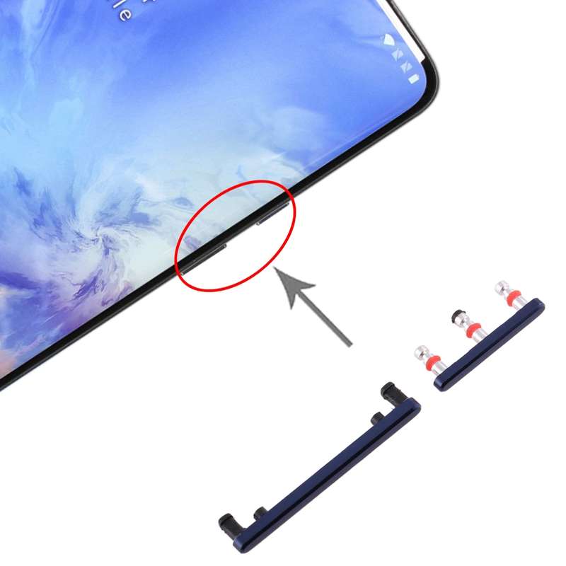 For OnePlus 7 Pro Power Button and Volume Control Button (Gold)