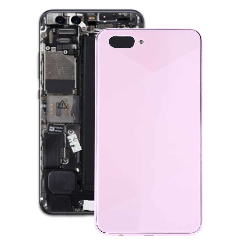 For OPPO A5 / A3s Back Cover with Frame (Black)