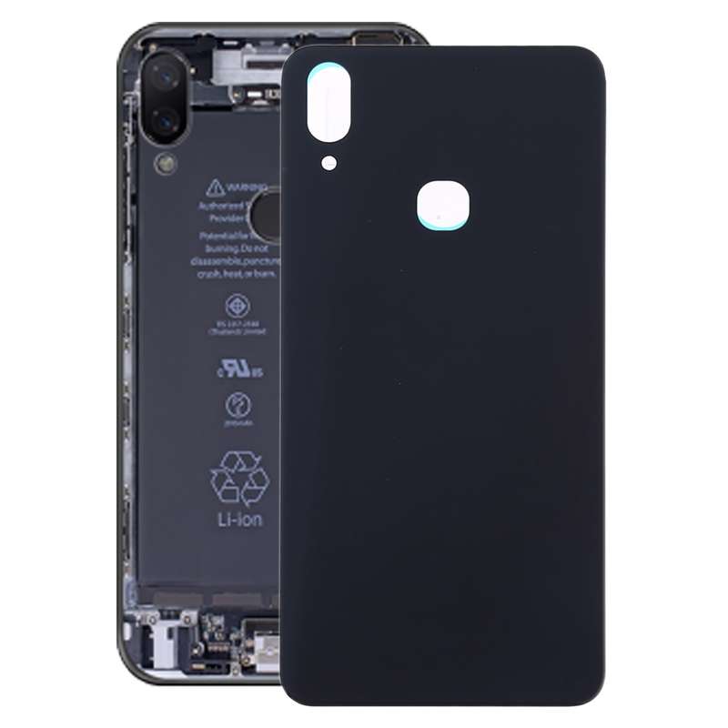 For Vivo X21i Back Cover (Black)