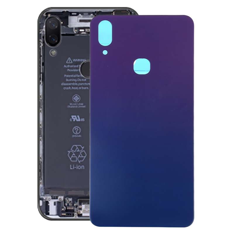 For Vivo X21i Back Cover (Black)