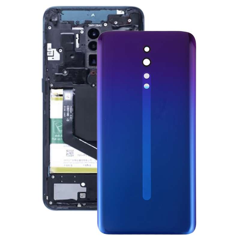 For OPPO Reno Ace Battery Back Cover (Twilight Blue)