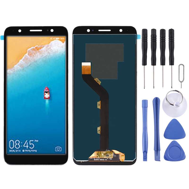 TFT LCD Screen for Tecno Camon CM CA6 with Digitizer Full Assembly (Black)