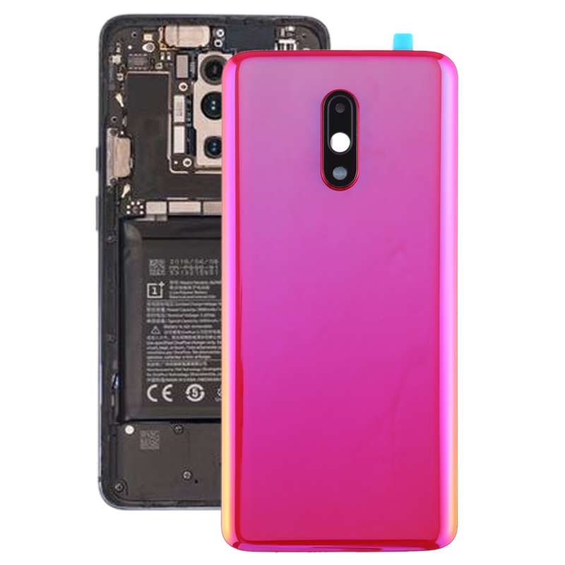 For OnePlus 7 Original Battery Back Cover with Camera Lens Cover (Grey)