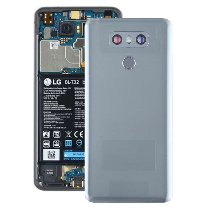 Battery Back Cover with Camera Lens & Fingerprint Sensor for LG G6 / H870 / H870DS / H872 / LS993 /