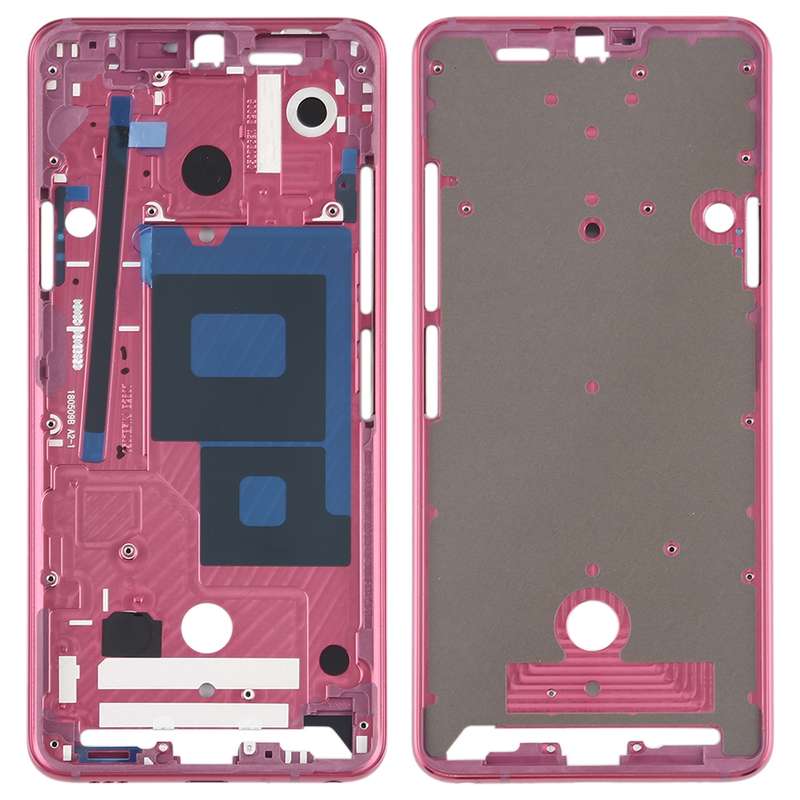 Front Housing LCD Frame Bezel Plate for LG G7 ThinQ / G710 (Black)