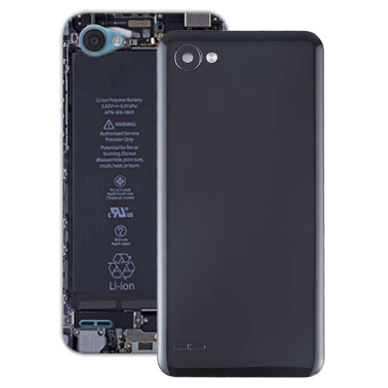 Battery Back Cover for LG Q6 / LG-M700 / M700 / M700A / US700 / M700H / M703 / M700Y(Black)