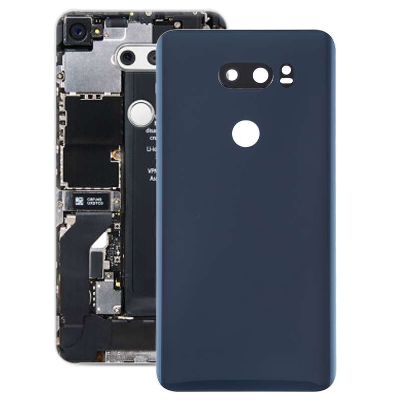 Battery Back Cover with Camera Lens for LG V30 / VS996 / LS998U / H933 / LS998U / H930(Black)