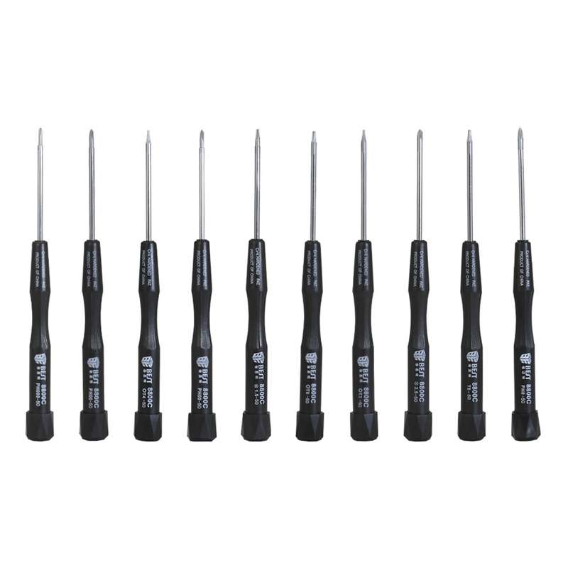 10 in 1 BEST BST-8800E Repair Tool Precision Multi-purpose Magnetic Screwdriver Set