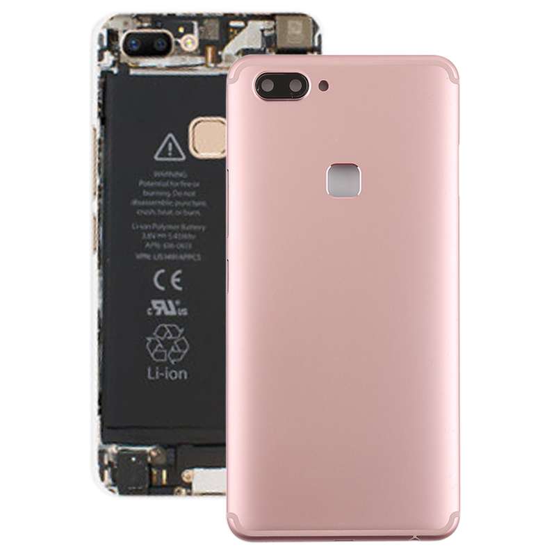 For Vivo X20 Back Cover with Camera Lens (Black)
