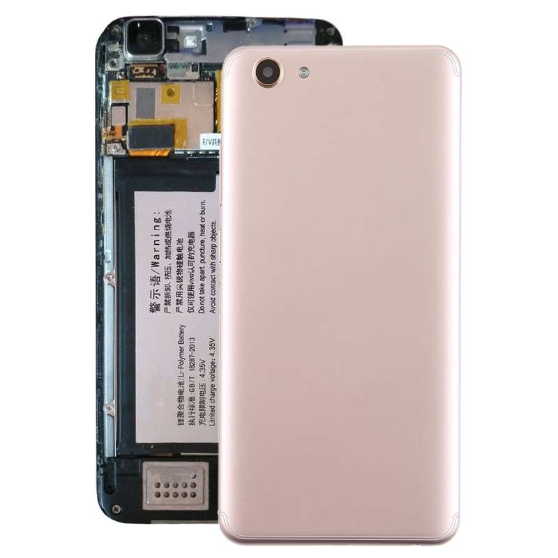 For Vivo Y71 Back Cover with Camera Lens Side Keys (Black)