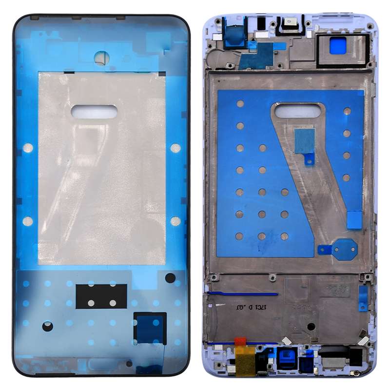 For Huawei P smart (Enjoy 7S) Front Housing LCD Frame Bezel Plate(White)