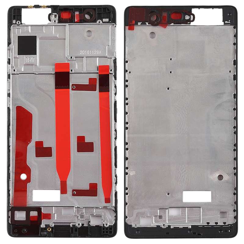 Front Housing LCD Frame Bezel Plate for Huawei P9(Black)