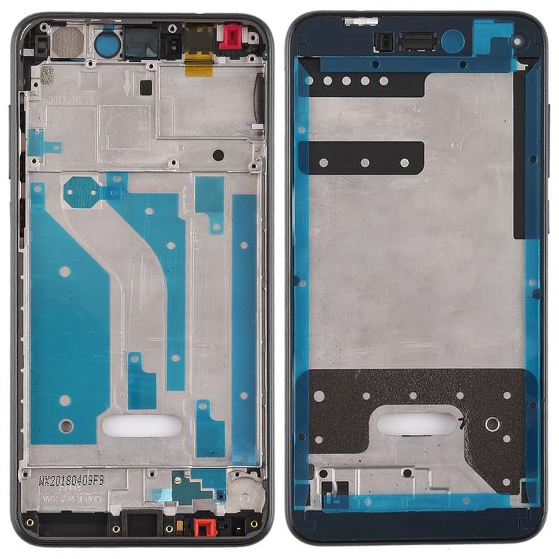 Middle Frame Bezel Plate with Side Keys for Huawei Honor 8 Lite(Blue)