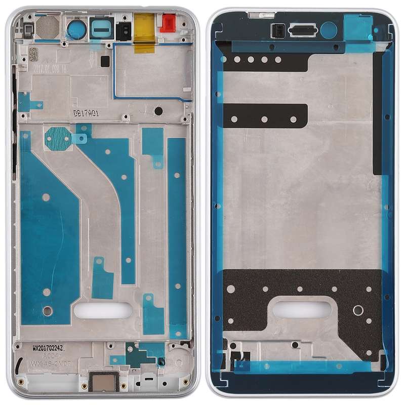 Middle Frame Bezel Plate with Side Keys for Huawei Honor 8 Lite(Blue)