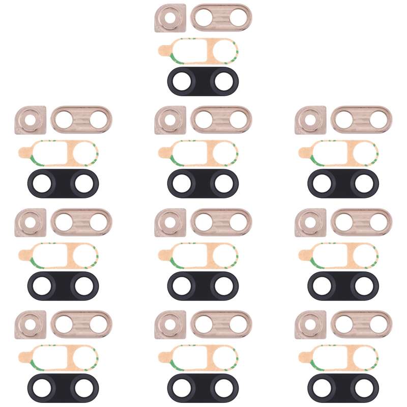 For Huawei Nova 4 10pcs Camera Lens Cover (Red)