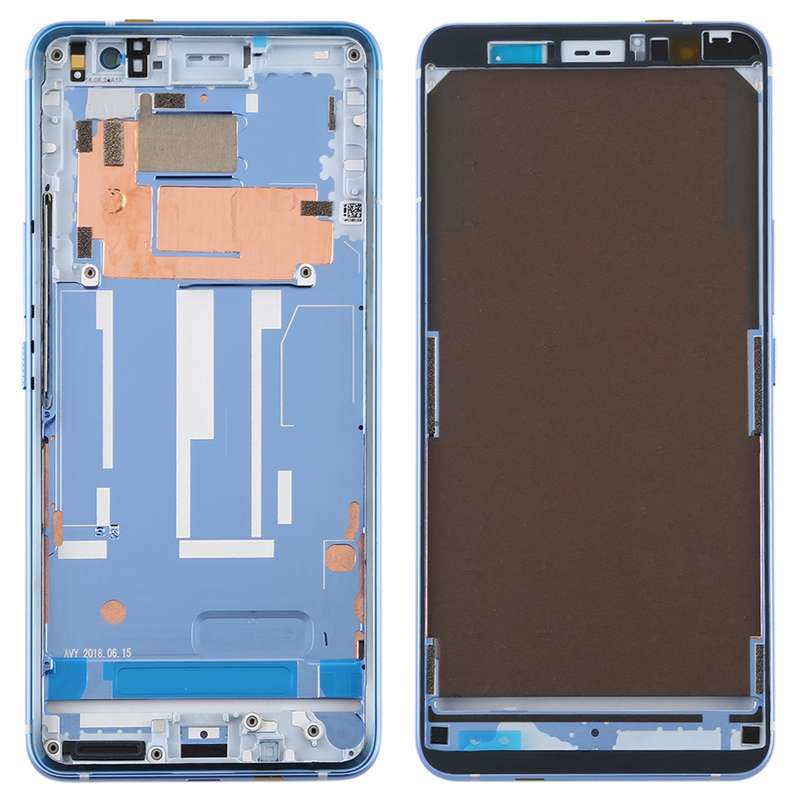 Middle Frame Bezel Plate for HTC U11+ (Black)