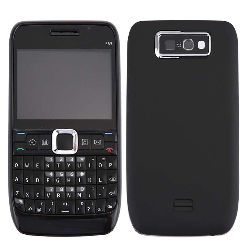 Full Housing Cover (Front Cover + Middle Frame Bezel + Battery Back Cover + Keyboard) for Nokia E63(