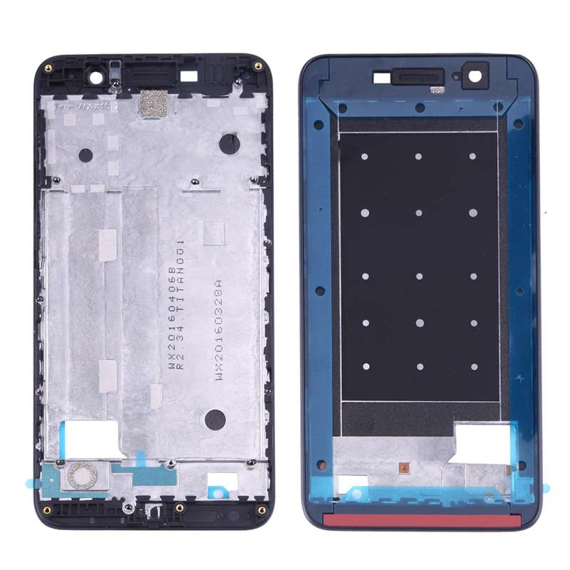 For Huawei Enjoy 5 / Y6 Pro Front Housing LCD Frame Bezel Plate(Black)