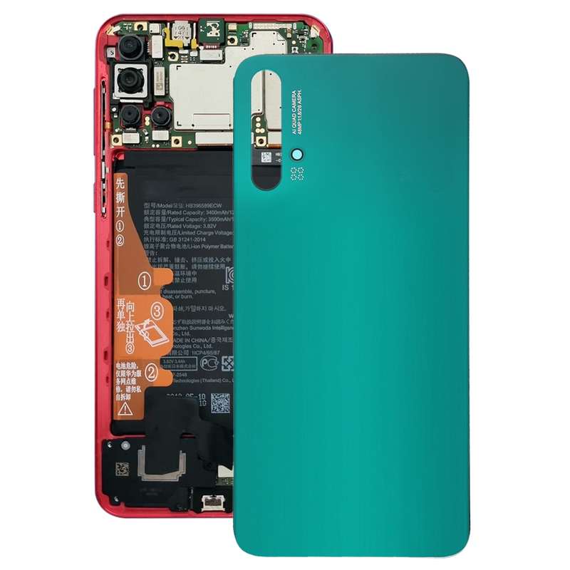 Battery Back Cover for Huawei Nova 5 Pro(Black)