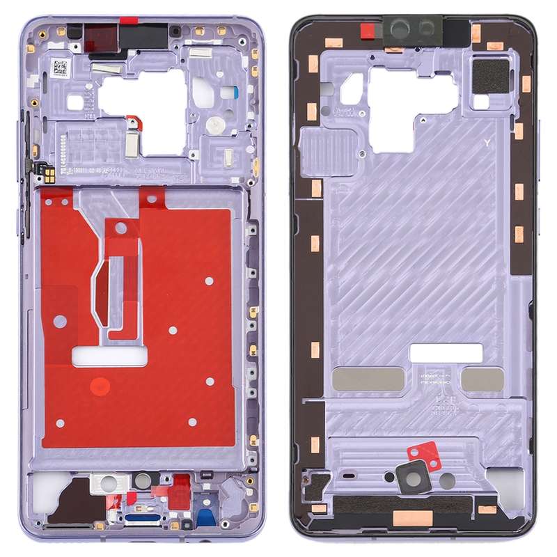 Middle Frame Bezel Plate for Huawei Mate 30(Black)