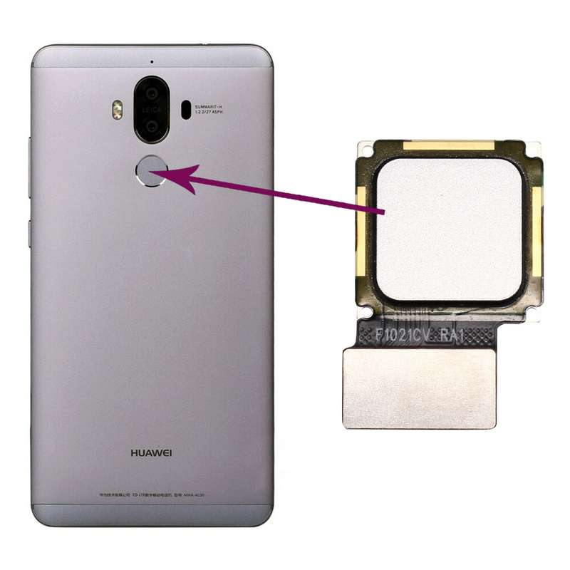 For Huawei Mate 9 Fingerprint Sensor Flex Cable(Gold)