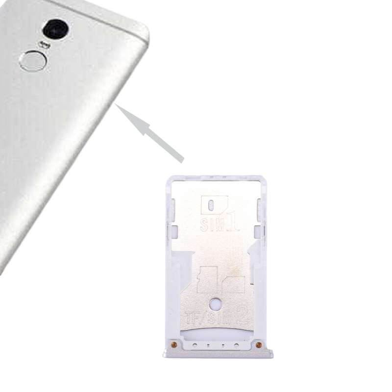 For Xiaomi Redmi 4 SIM & SIM / TF Card Tray(Grey)