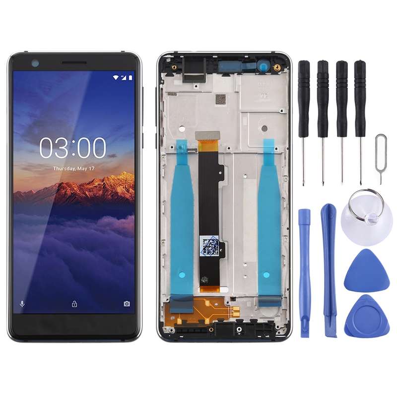 TFT LCD Screen for Nokia 3.1 TA-1049 TA-1057 TA-1063 TA-1070 Digitizer Full Assembly with Frame & Si