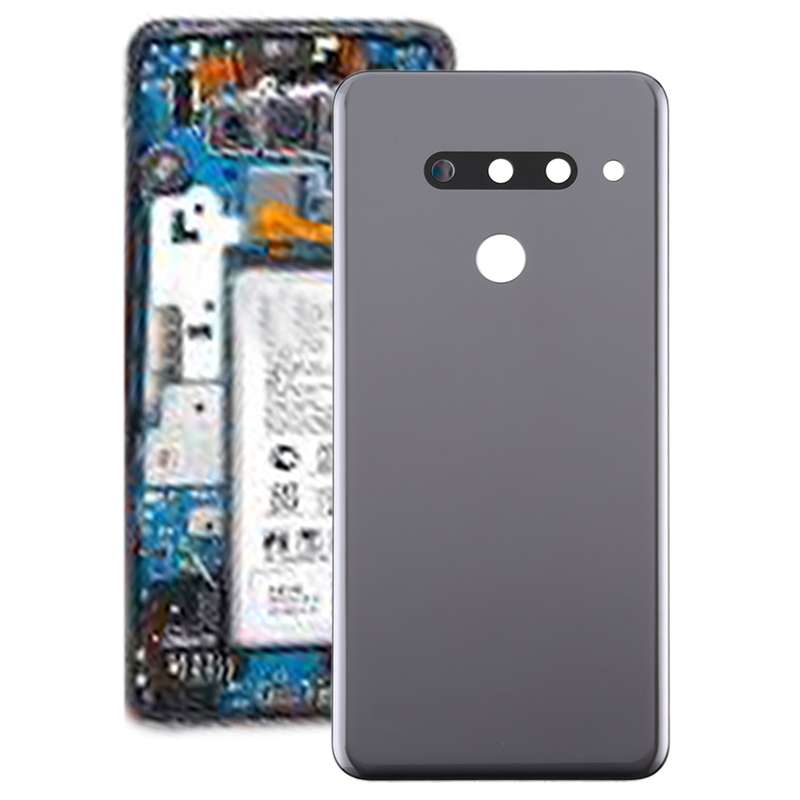 Battery Back Cover for LG G8 ThinQ / G820 G820N G820QM7, KR Version(Black)