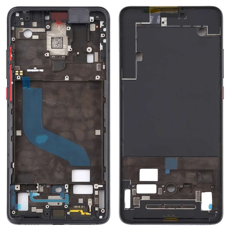 Front Housing LCD Frame Bezel Plate for Xiaomi Redmi K20 / Redmi K20 Pro / Mi 9T / Mi 9T Pro (Black)
