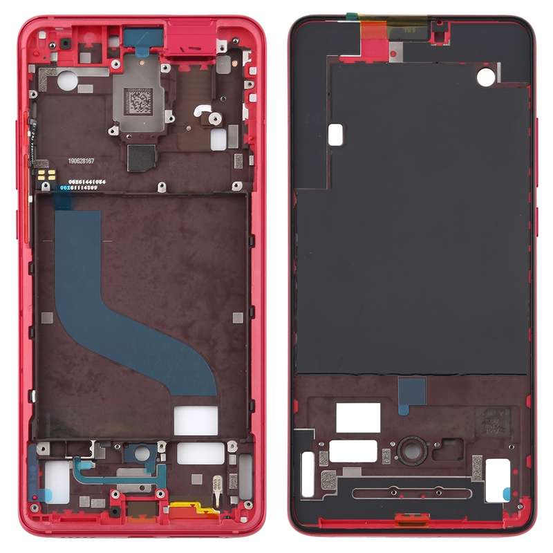 Front Housing LCD Frame Bezel Plate for Xiaomi Redmi K20 / Redmi K20 Pro / Mi 9T / Mi 9T Pro (Black)