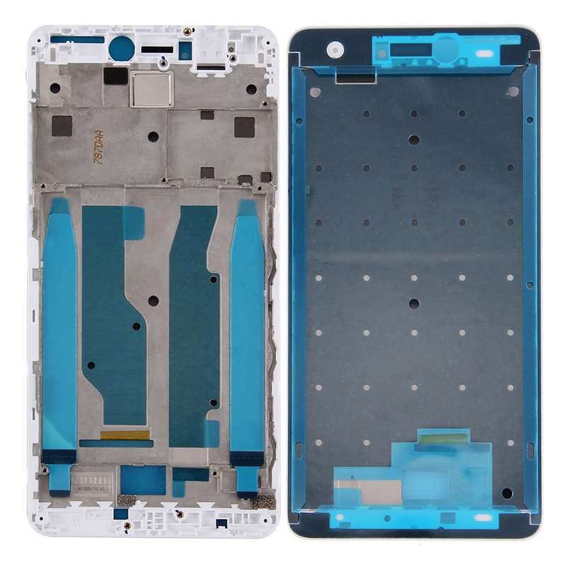 For Xiaomi Redmi Note 4X Front Housing LCD Frame Bezel(White)