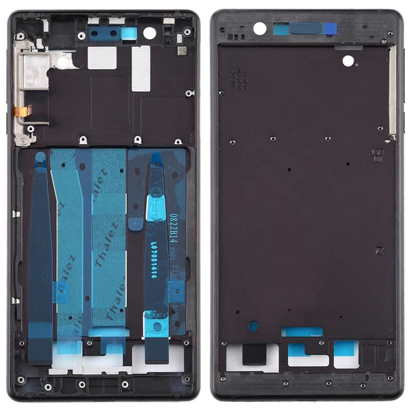Front Housing LCD Frame Bezel Plate for Nokia 3 / TA-1020 TA-1028 TA-1032 TA-1038 (Black)