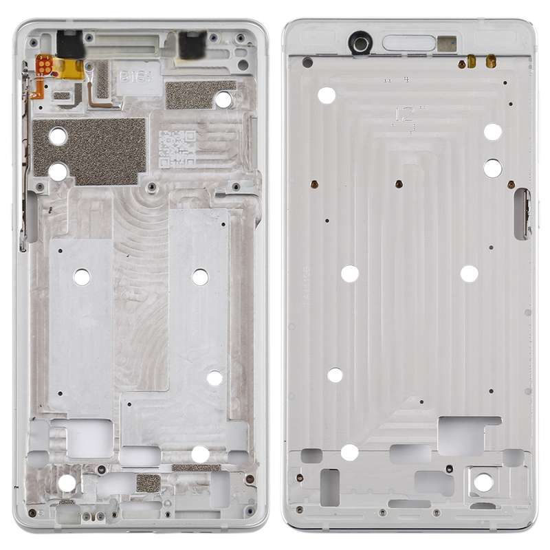 Front Housing LCD Frame Bezel Plate for Nokia 7 TA-1041 (Black)