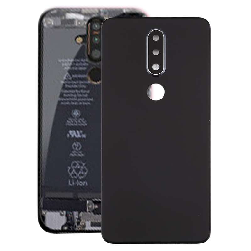 Battery Back Cover with Camera Lens for Nokia X6 (2018) / 6.1 Plus TA-1099 TA-1103(Blue)